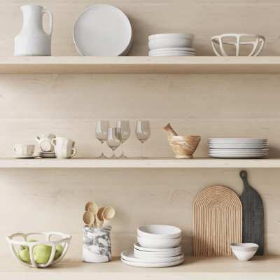 餐具3D模型下载